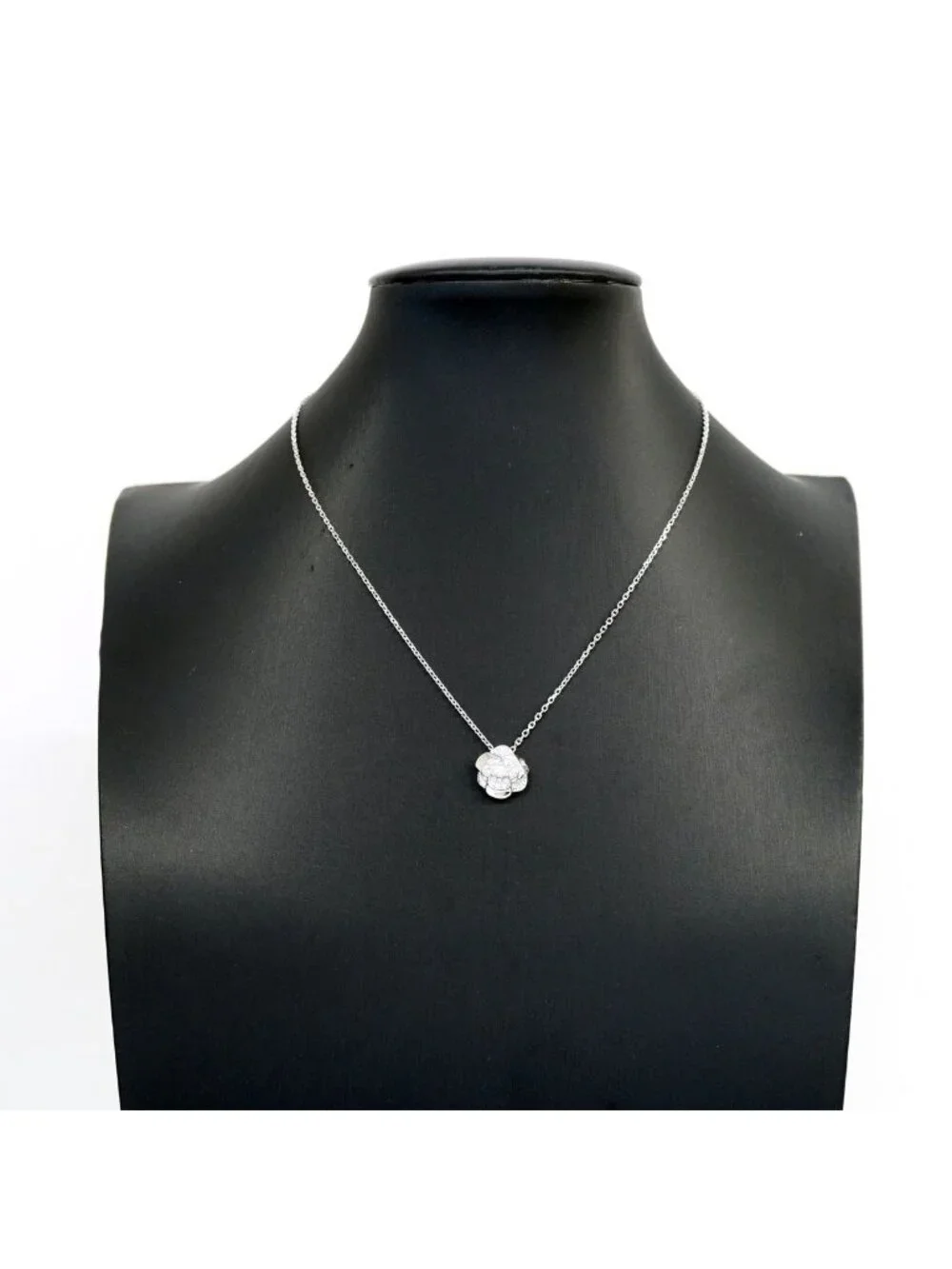 CHANEL necklace camellia